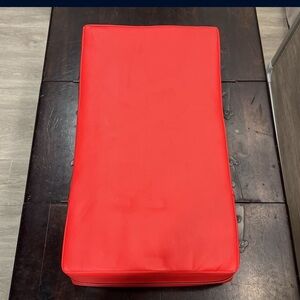 Kick boxing body pillow - full size red - NWOT
